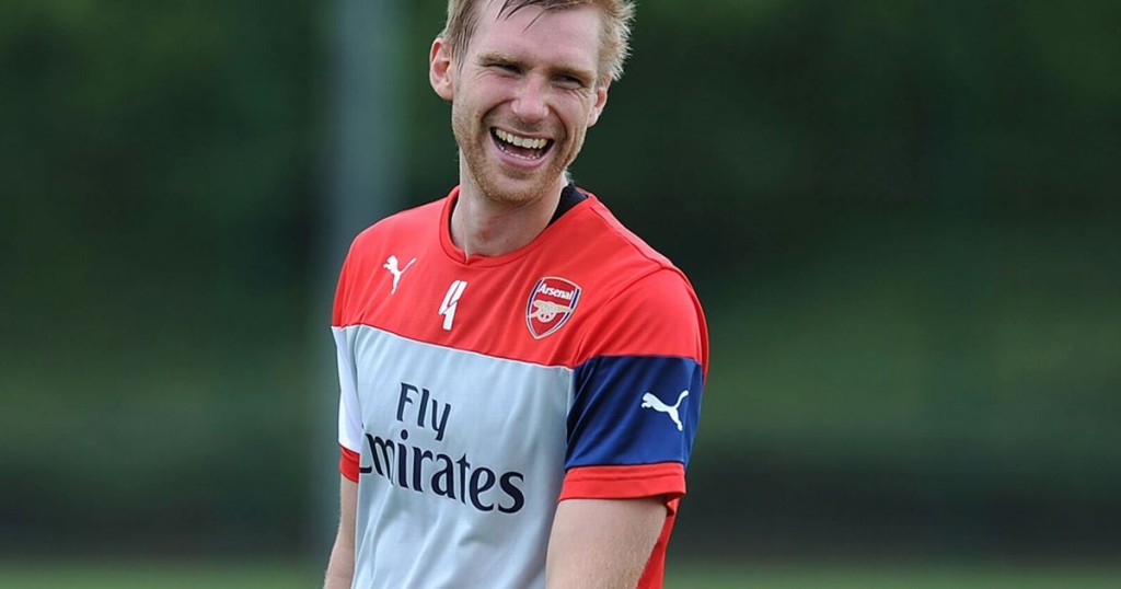 Arsenal defender Per Mertesacker has unbelievably been introduced on German television using the entire full form of "BFG"