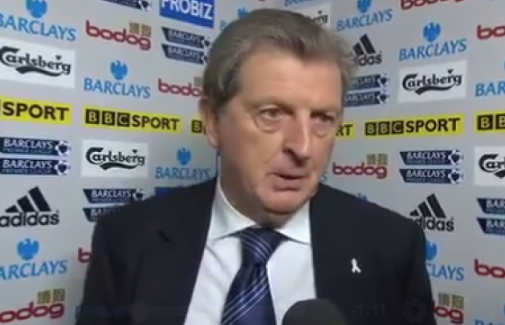 An unhappy Roy Hodgson – Soccer Viral